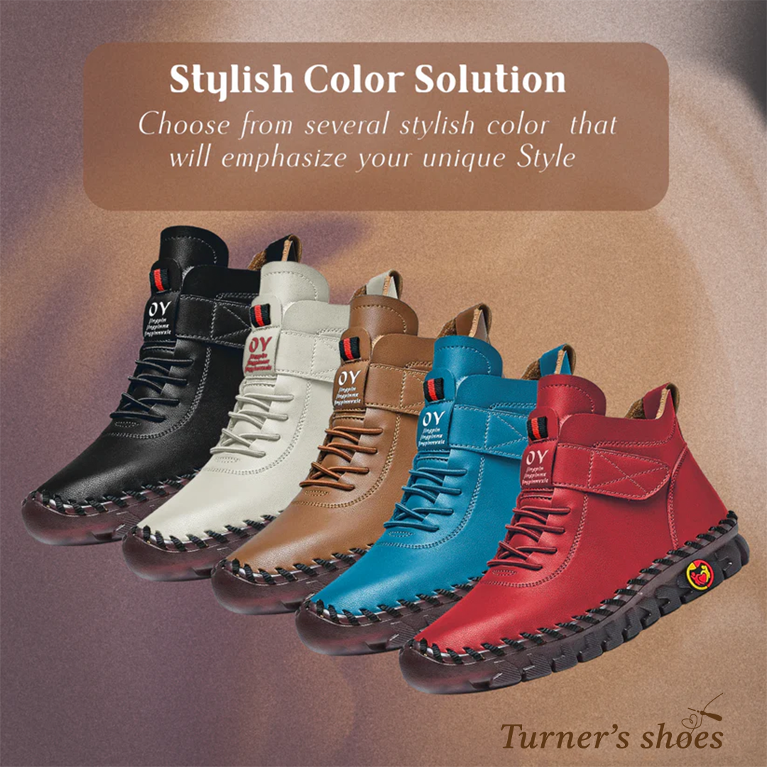 Janice | Vegan Leather Hiking Boots